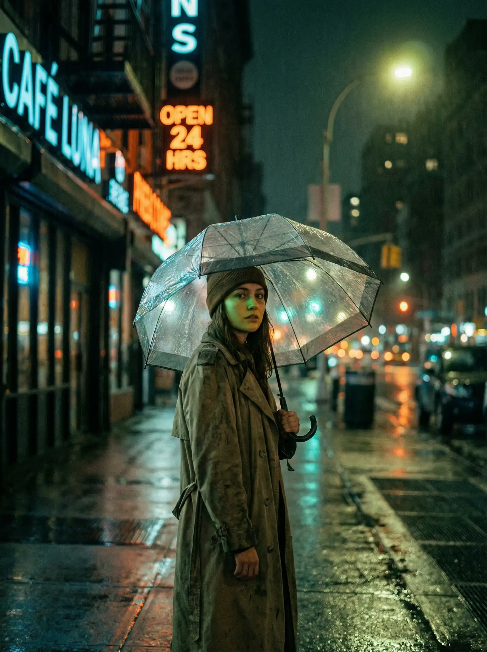 情深叉喔 本周佳作 - 雨夜独行
